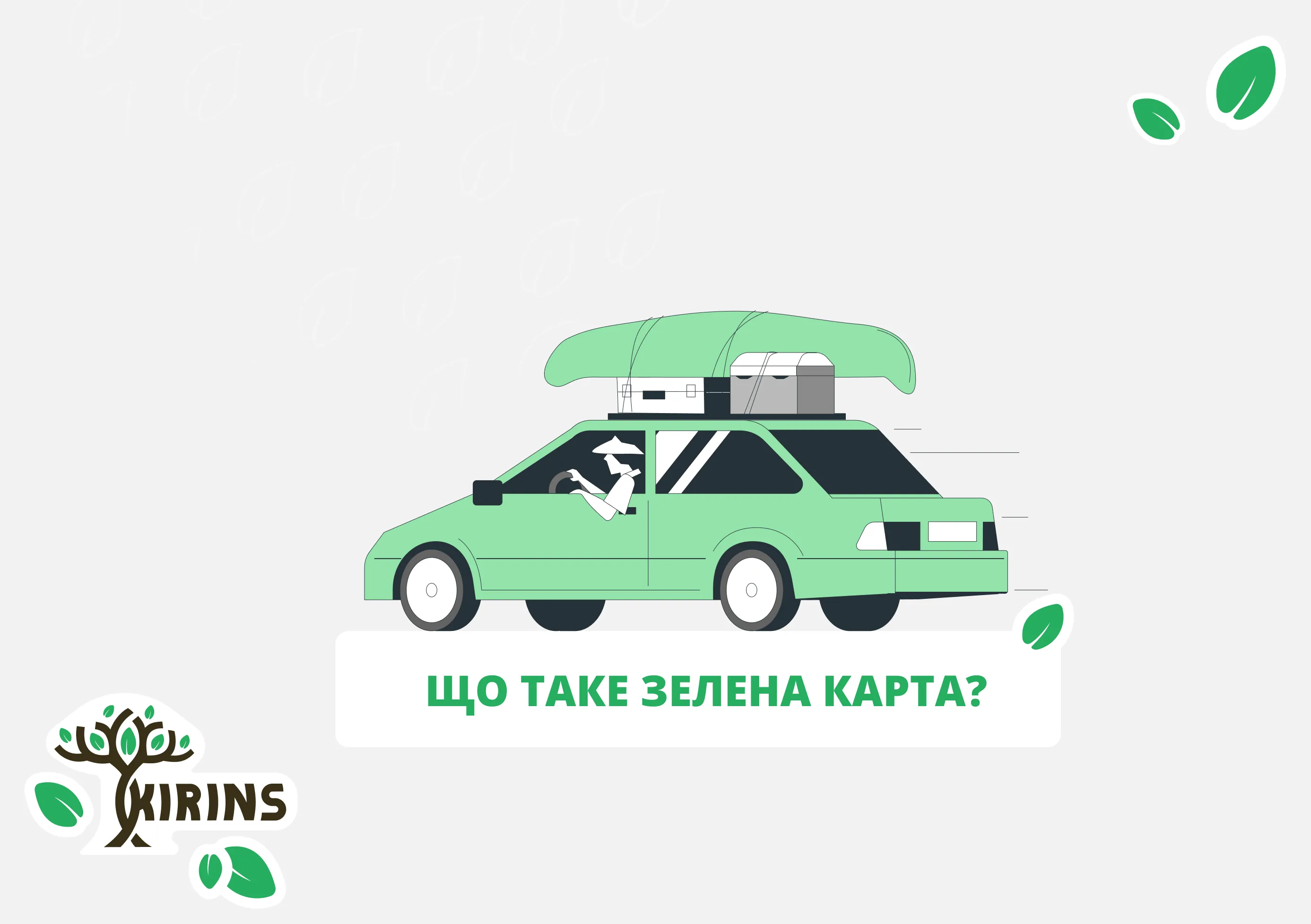 Что такое зеленая карта?